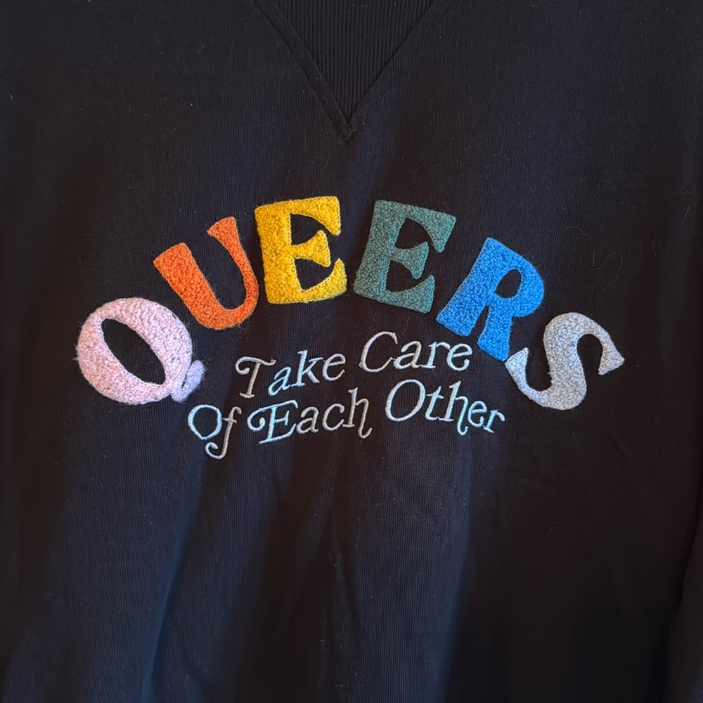 Target Pride Collection 2023 “Queer Take Care Of Each Other” Sweatshirt